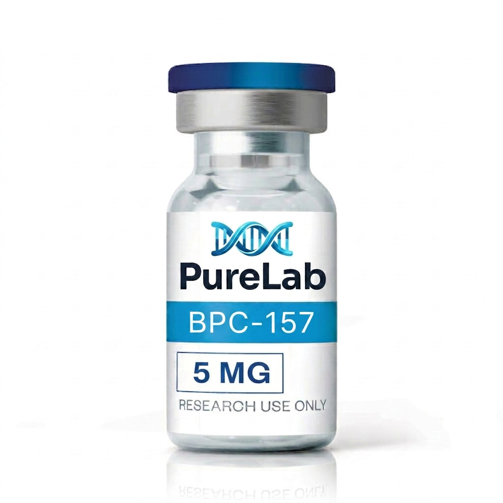 PureLab BPC-157 5mg research peptide vial