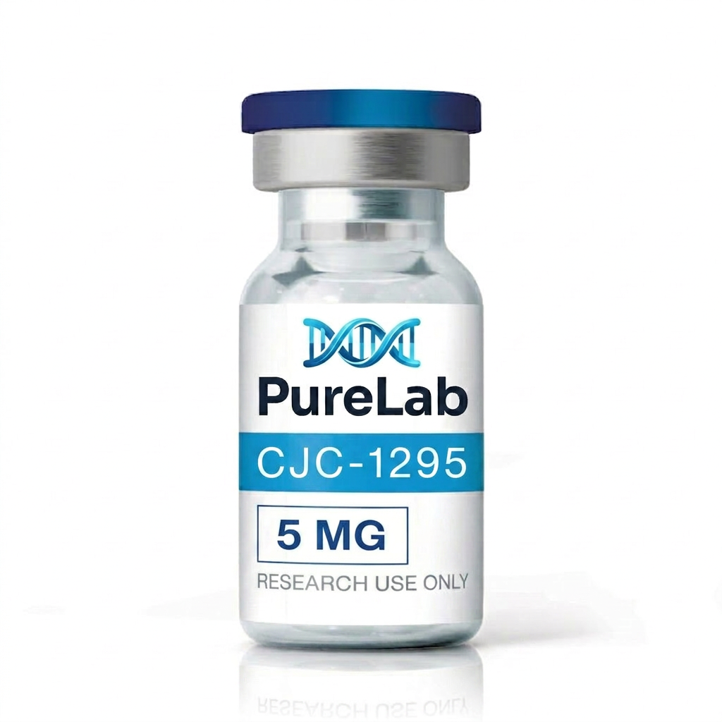 CJC-1295 (no DAC) 5mg research bottle